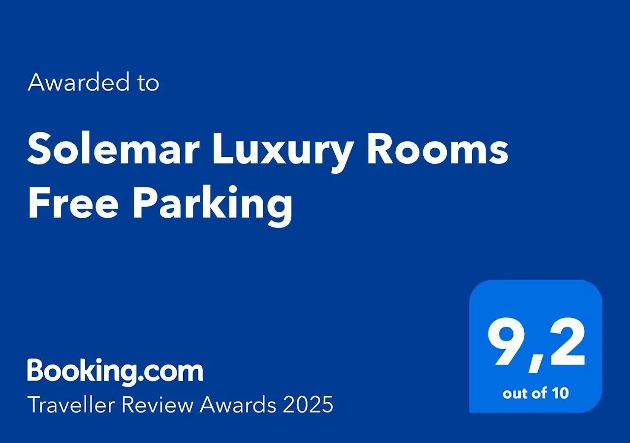 Solemar Luxury Rooms Free Parking Zadar 3*,